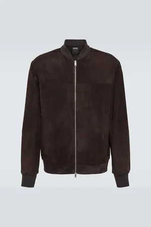 Ermenegildo Zegna Chaqueta bomber de ante