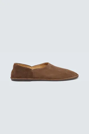 The Row Zapatos slip-on Canal de ante