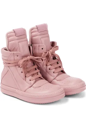 Rick Owens Zapatillas altas Geobasket de piel