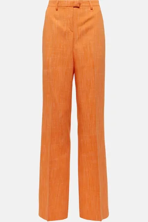 Etro Pantalones rectos de tiro alto