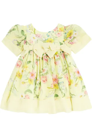 PATACHOU Bebé - vestido floral con lazo