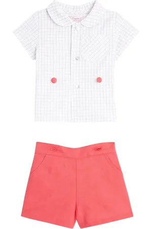 La Coqueta Bebé - set de camisa Victor y shorts