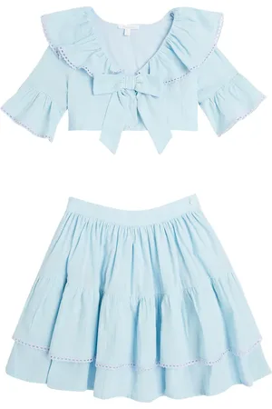 PATACHOU Set de camisa y falda de popelín