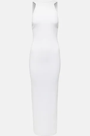 Khaite Vestido midi Media