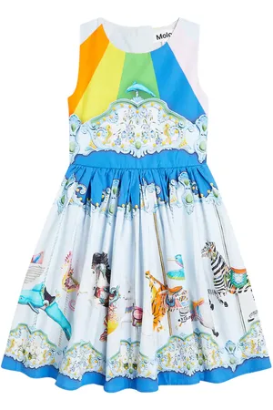 Molo Vestido Caisi de algodón estampado
