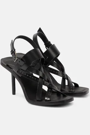 Max Mara Sandalias 90 de piel