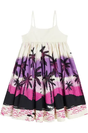Molo Vestido Chiyo de algodón estampado