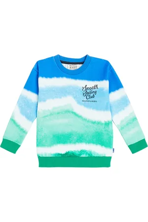 Scotch&Soda Sudadera de jersey de algodón tie-dye
