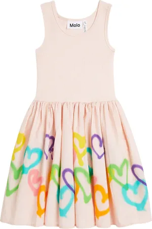 Molo Vestido Cassandra de algodón estampado