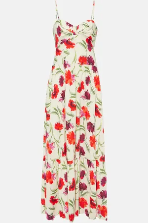 Diane von Furstenberg Vestido largo Etta floral