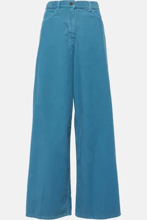 The Row Pantalones anchos Chan de pana de algodón