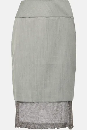 JACQUES WEI Falda midi