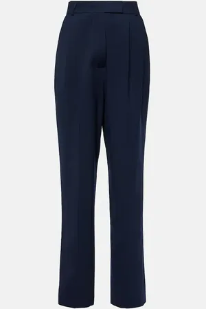 The Frankie Shop Pantalones rectos Bea de tiro alto