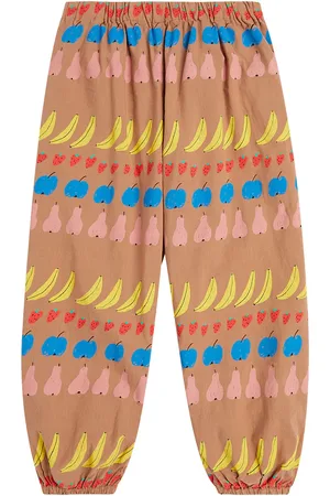 Jelly Mallow Pantalones deportivos de algodón estampados