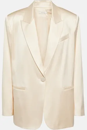 The Sei Blazer de seda oversized