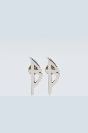 Balenciaga Pendientes Typo con logo