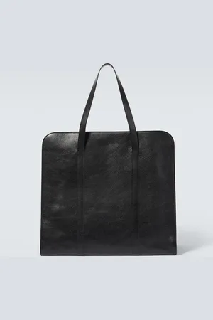 The Row Tote Ben de piel