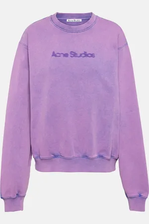 Acne Studios Sudadera de jersey de algodón con logo