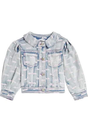 MONNALISA X Barbie® chaqueta de denim con logo