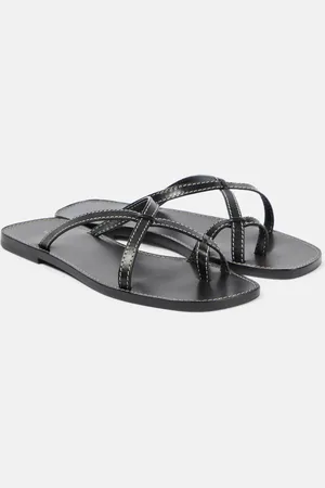 The Row Sandalias Link de piel