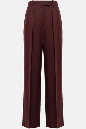 The Row Pantalones anchos Antone de lana virgen