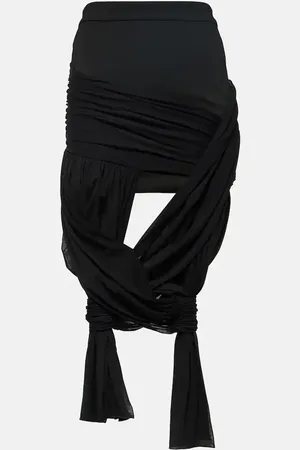 J.W.Anderson Falda envolvente con detalle de nudo