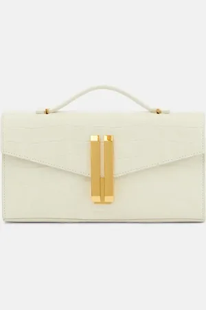 DeMellier Clutch Vancouver de piel grabada