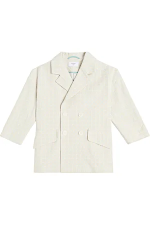 PAADE Blazer Baltic de algodón a cuadros