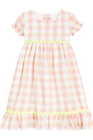 La Coqueta Vestido Gabrielle de mezcla de algodón a cuadros