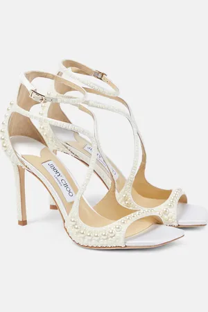 Jimmy Choo Novia - sandalias Azia de piel