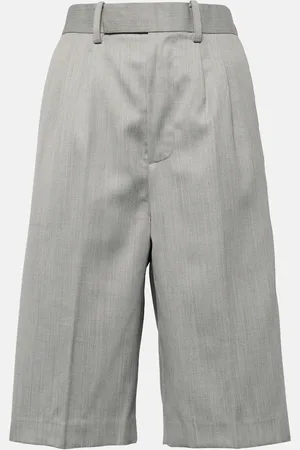 JACQUES WEI Shorts de tiro alto