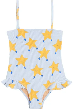 Tiny Cottons Bañador Dancing Stars acanalado