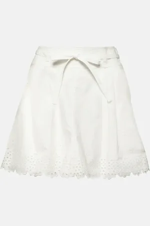 ULLA JOHNSON Shorts Sabine de algodón