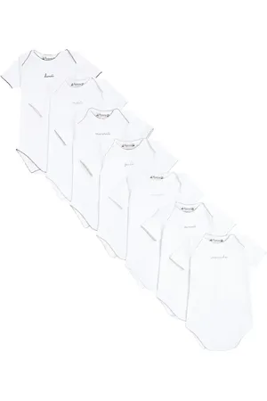 BONPOINT Bebé - set de 7 bodies de jersey estampados