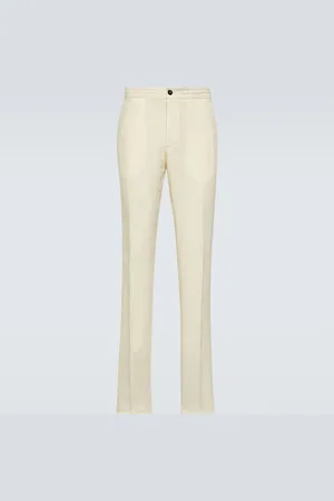 Ermenegildo Zegna Pantalones chinos de lino