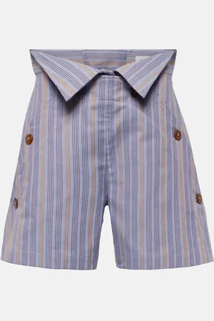Vivienne Westwood Shorts W CJ de algodón de tiro alto