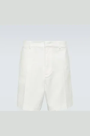 VALENTINO Bermudas de lona de algodón