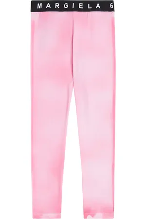 Maison Margiela Leggings con logo