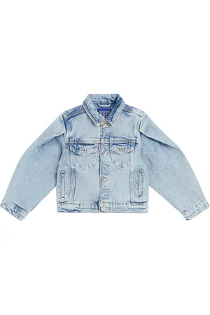 Scotch&Soda Chaqueta en denim con mangas abullonadas