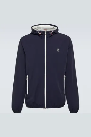 Brunello Cucinelli Chaqueta de nylon con capucha