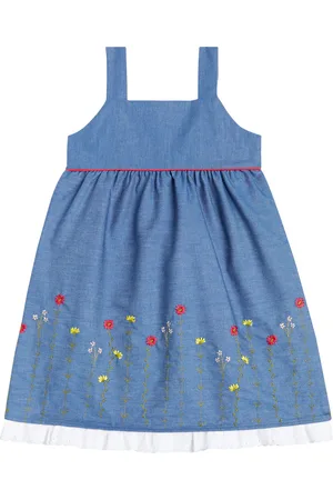 La Coqueta Vestido Clementina de algodón bordado