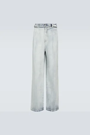 Maison Margiela Jeans anchos de tiro alto