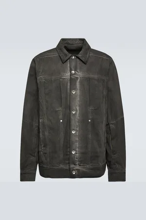 Rick Owens Chaqueta Sphinx Jumbo Worker de denim