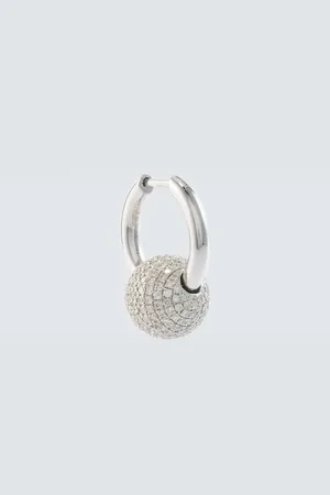 Rainbow K Pendiente individual de oro de 18 ct con diamantes