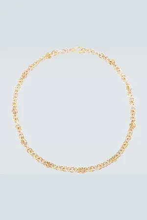 SPINELLI KILCOLLIN Collar Serpens de oro de 18 ct y plata de ley