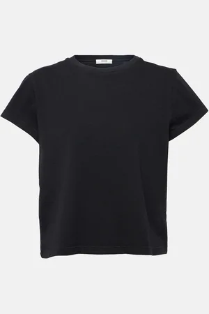 AGOLDE Camiseta cropped Adine de algodón