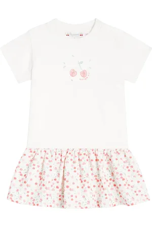 BONPOINT Bebé - vestido Felice de algodón estampado