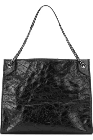Saint Laurent Shopper Niki Large de piel