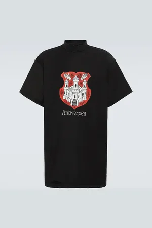 Balenciaga Camiseta Antwerp Inside-Out de algodón
