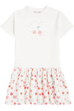 BONPOINT Vestido Amaia de jersey de algodón
